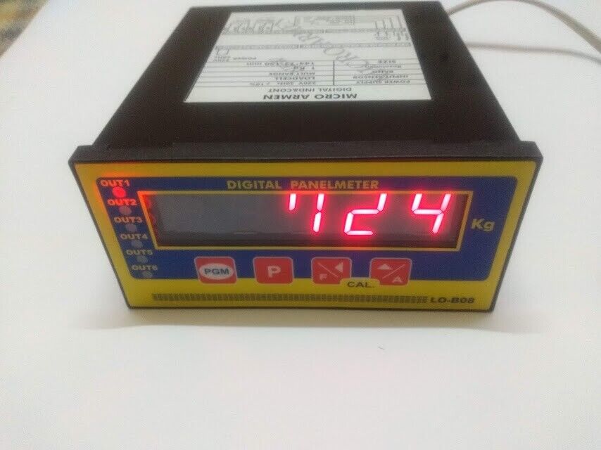 Micro Armen LO-B08 Digital Ind&Con Digital Panelmeter LOB08 - Image 7