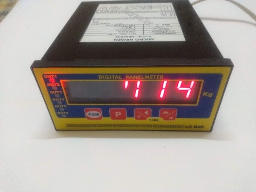 Micro Armen LO-B08 Digital Ind&Con Digital Panelmeter LOB08 - Image 5