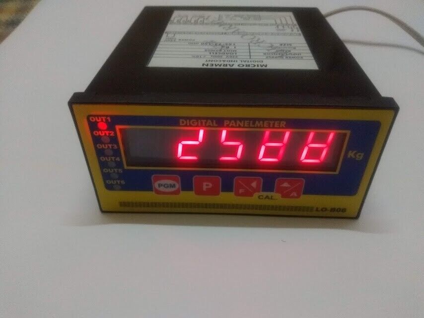 Micro Armen LO-B08 Digital Ind&Con Digital Panelmeter LOB08 - Image 3