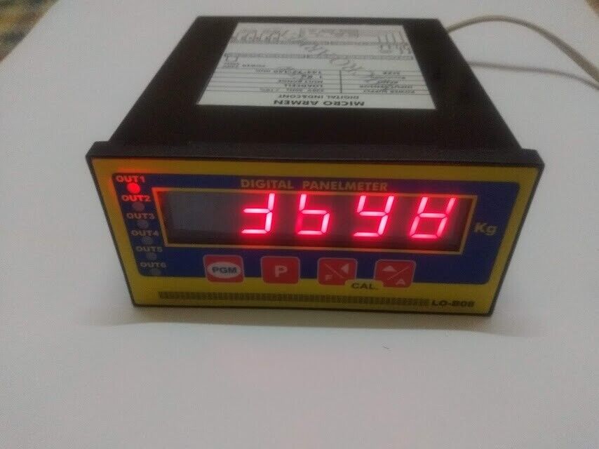 Micro Armen LO-B08 Digital Ind&Con Digital Panelmeter LOB08 - Image 2