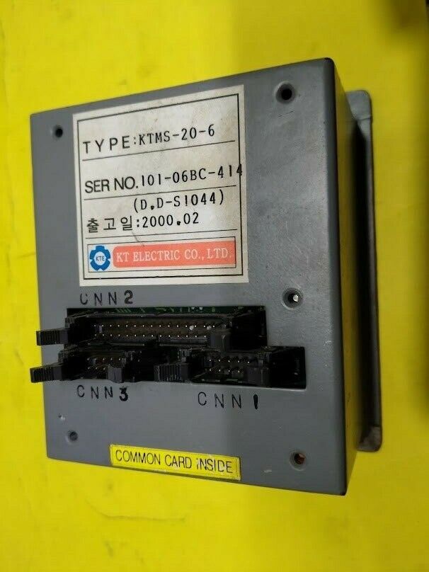 KT Electric Co. Ltd. KTMS-20-6 Group Alarm Unit KTMS206 - Image 3
