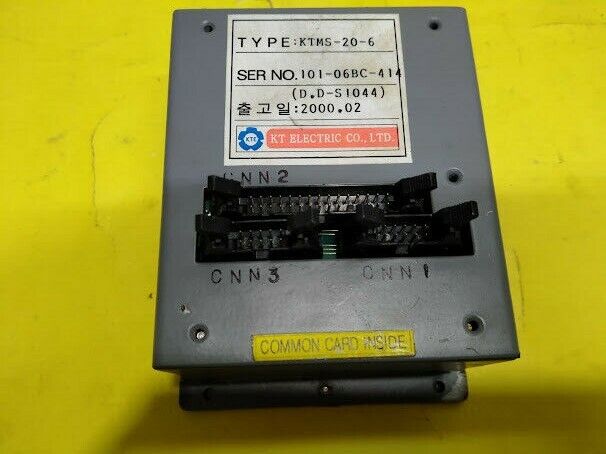 KT Electric Co. Ltd. KTMS-20-6 Group Alarm Unit KTMS206 - Image 2