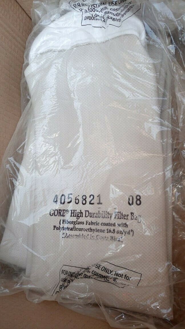 Gore High durability filter bag 4056821 fiberglass polytetrafluoroethylene