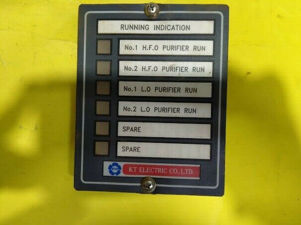 KT Electric Co. Ltd. KT-GSL-6 Running Indication of Machinery KTGSL6