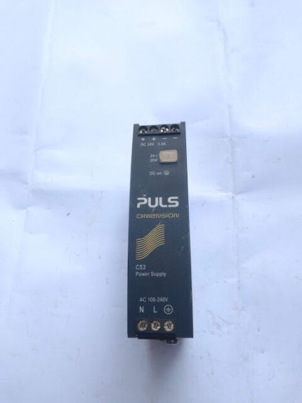 Puls CS3.241 Power Supply CS3 Ac 100-240V 1.4A Dc 24-28V 3.3-2.7A