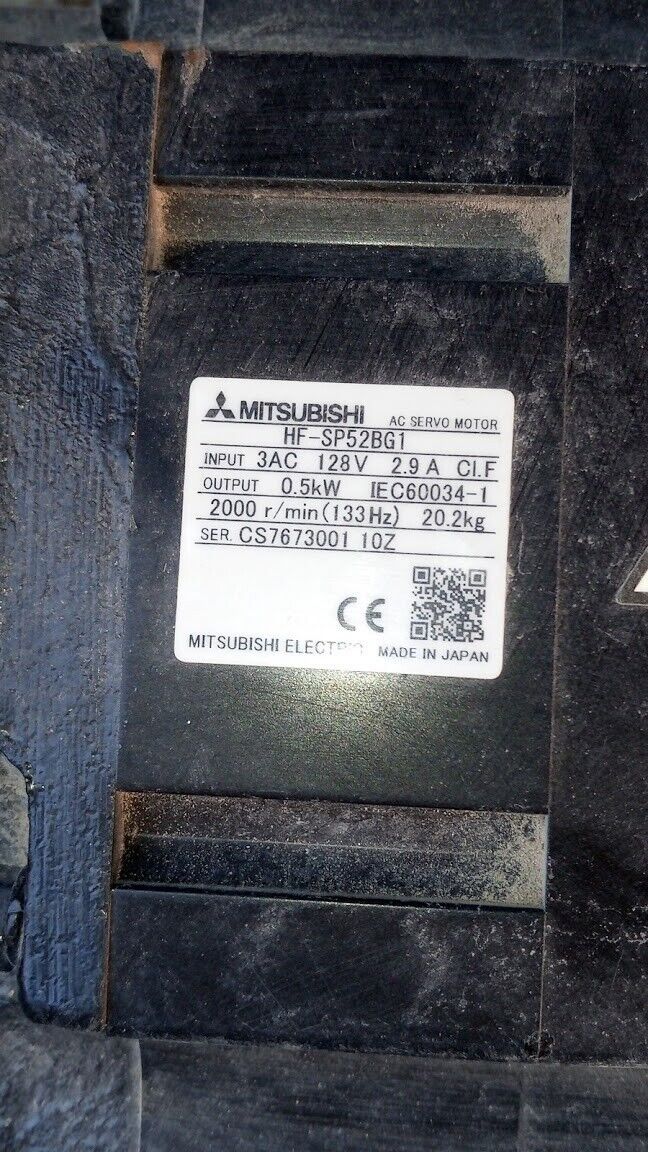 Mitsubishi HFSP52BG1 fitted with Sumitomo Cyclo Drive CNVM-6100-ZKD9-11