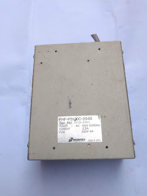 Moritex FHF-PS100C-294B Power Supply AC 100V 50/60Hz 2.2A Fuse 250V 4A FHFPS100C - Image 8