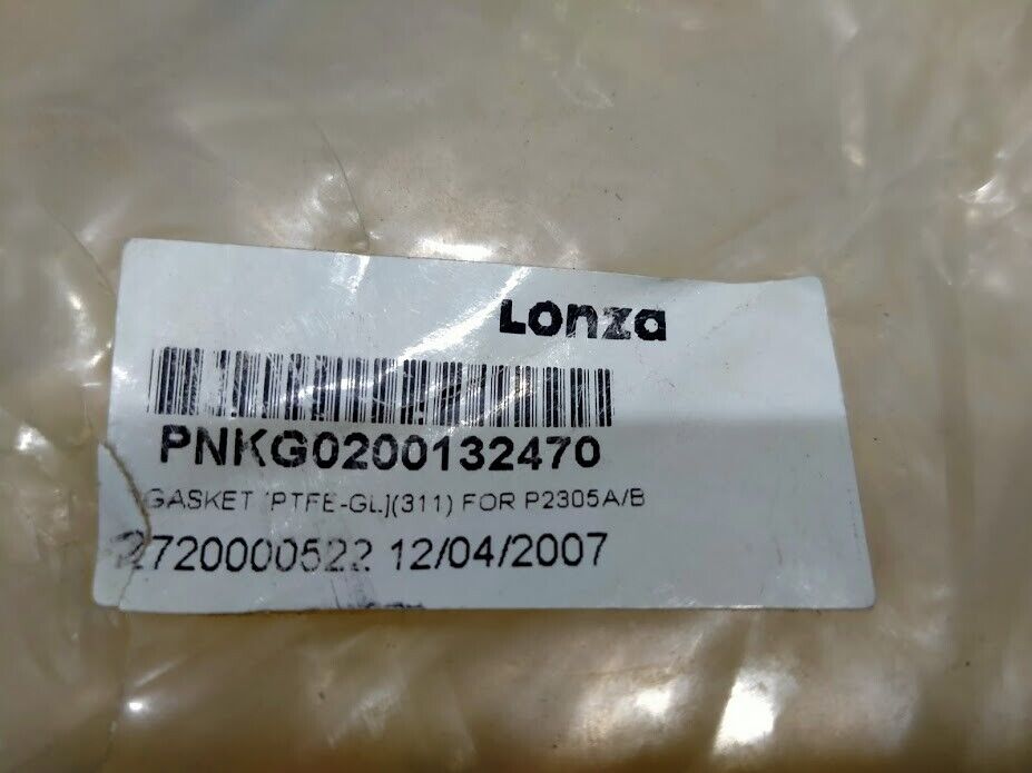 Lonza GASKET PTFE-GL 311 for P2305A/B New