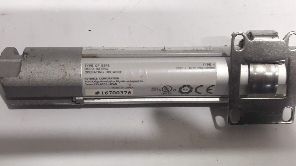 Keyence SL-C40F Keyence SL-C40F-T Transmitter Safety Light Curtain Type 40 Optic - Image 4