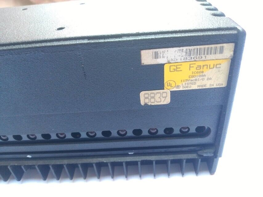 GE Fanuc IC6660EBD100A I/o Module Genius IC660BBD101 IC660TSD100 IC660TSD100B - Image 5