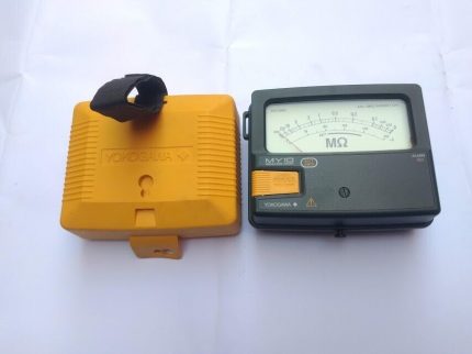 Yokogawa Electric MY10-01 Analog Insulation Testers MY10 Series MY1001 125V/20MΩ
