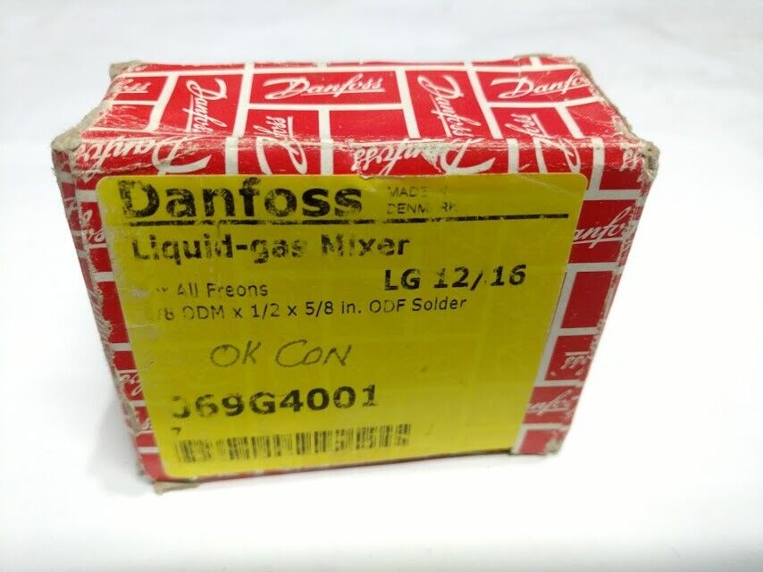 DANFOSS LIQUID GAS MIXER LG 12/16 069G4001 7/8 ODM X 1/2 X 5/8 in.ODF SOLDER - Image 3