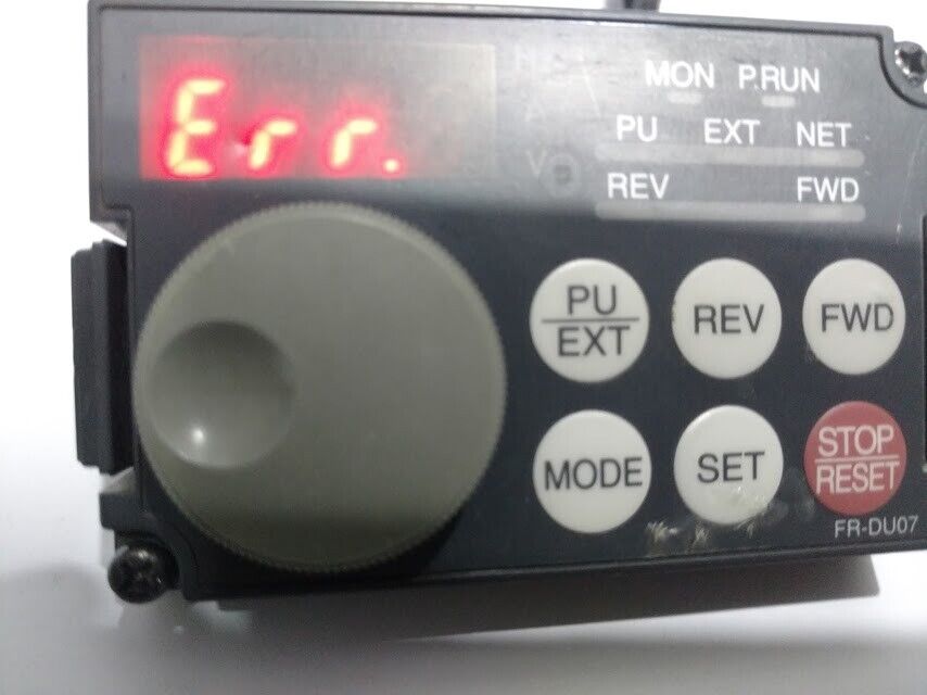 Mitsubishi Electric Co. FR-DU07 Control Panel FRDU07 - Image 2