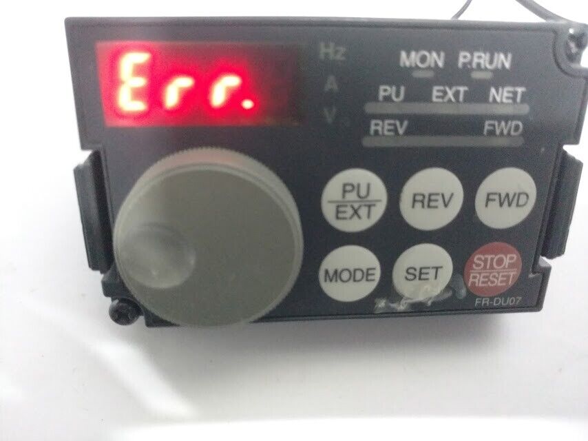 Mitsubishi Electric Co. FR-DU07 Control Panel FRDU07
