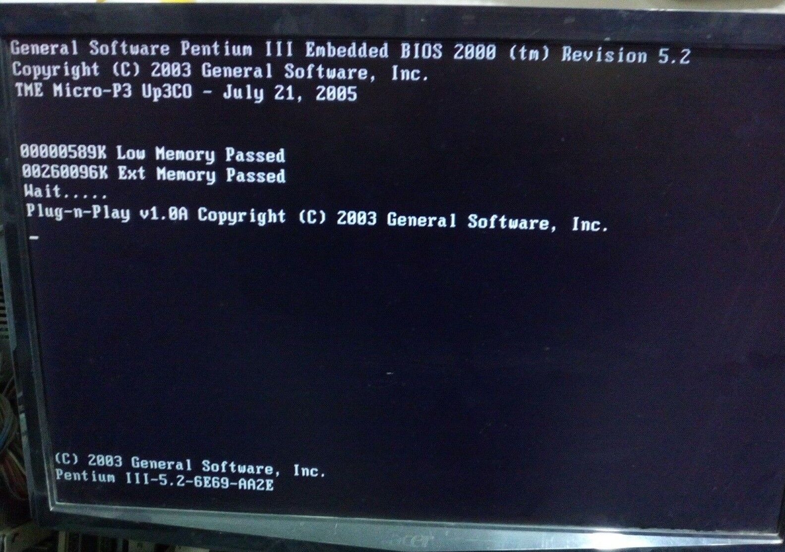 TME Micro-P3 Up3CO Embedded & Mobile PC EP301R-12C-A47 V 4.03.000 Toronto MicroE - Image 2