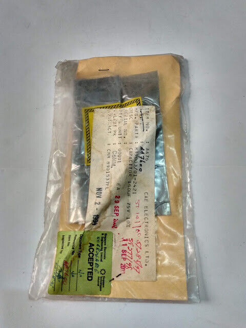 CAE Electronics LTD M39003/01-2421 Capacitor 150UF 75V 10% M39003012421 New - Image 6