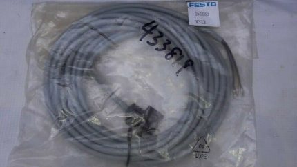 Festo 151689 V313 Pneumatic Valve Cable New