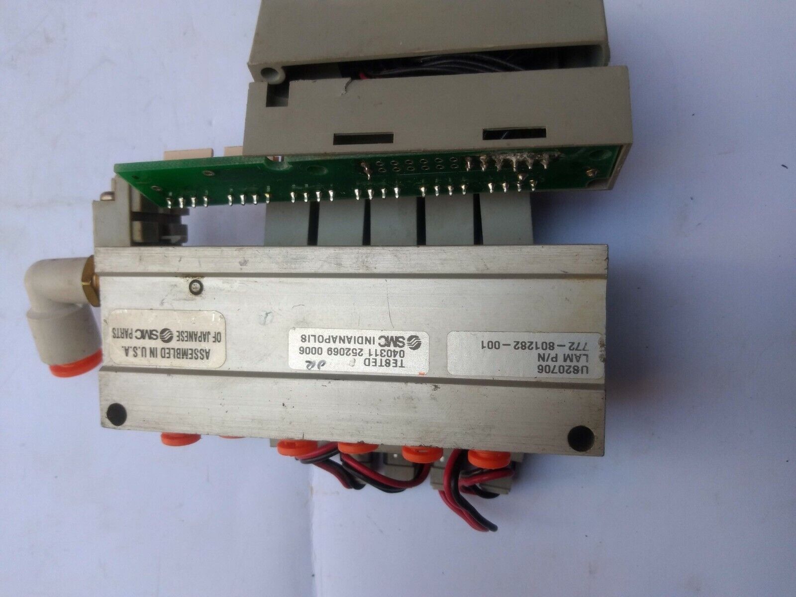 SMC SY114-5MOU 772-801282-001 Solenoid Valves on Bar Stock Manifold LAM - Image 5