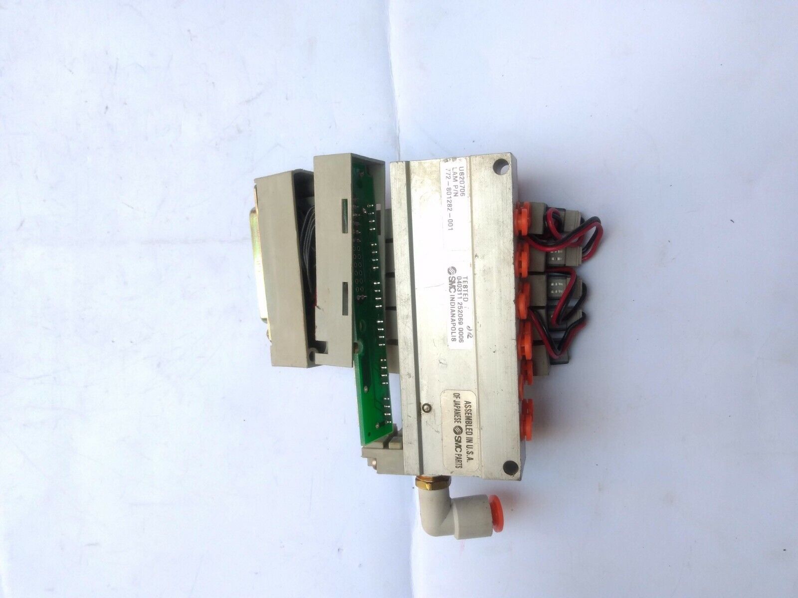 SMC SY114-5MOU 772-801282-001 Solenoid Valves on Bar Stock Manifold LAM - Image 3