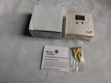 Johnson Controls ET12 LCD Electronic Thermostat 10~32 C ET12 New
