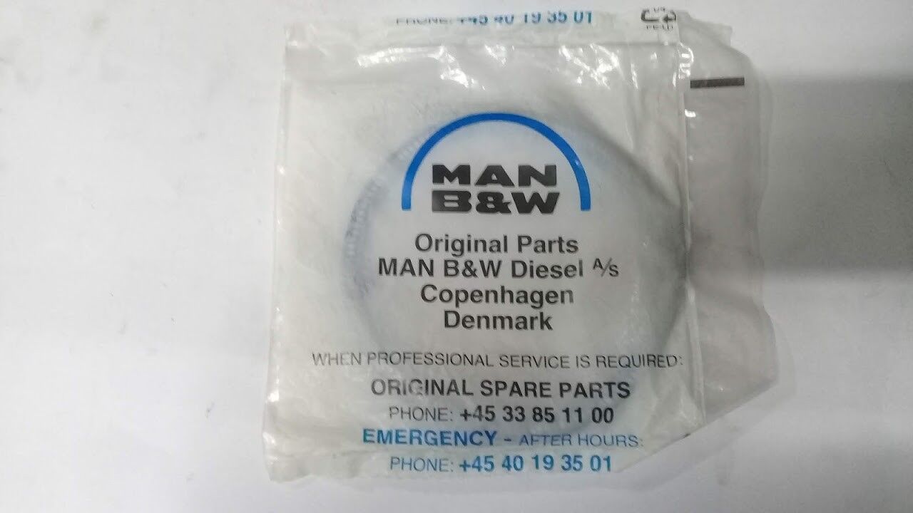 MAN B&W Diesel A/s 90901-117 Sealing O-Ring For Main Engine 7S60MC Spare Parts M - Image 2