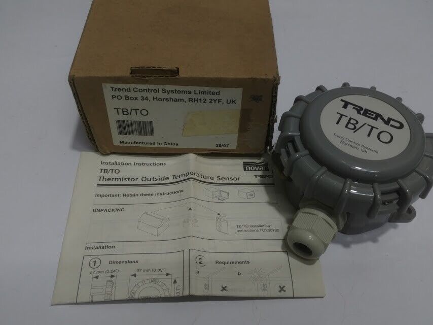 TREND TB/TO temperature exterieur thermistance TB/TO
