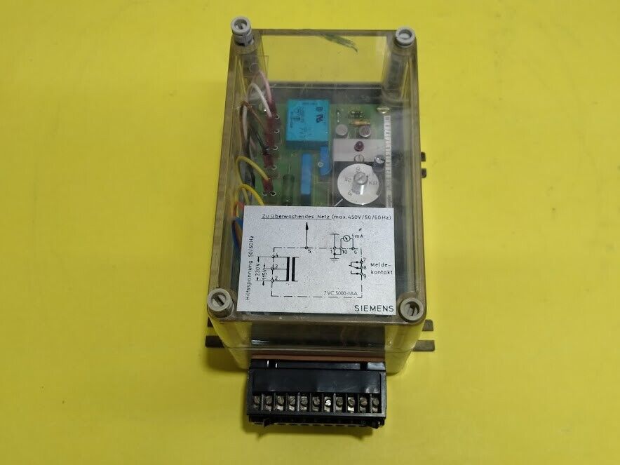 Siemens 7VC 5000-1AA Isolationswachter 7VC50 7VC50001AA - Image 7