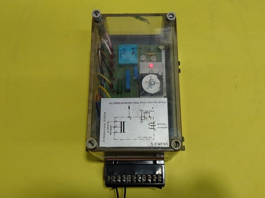 Siemens 7VC 5000-1AA Isolationswachter 7VC50 7VC50001AA