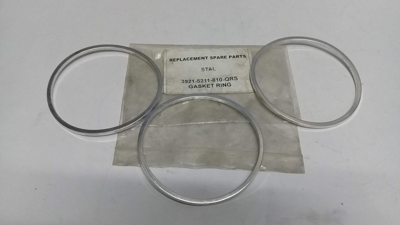 STAL 3921-5211-810-QRS 3pcs Gasket Ring Replacement Spare Parts Marine Store Spa