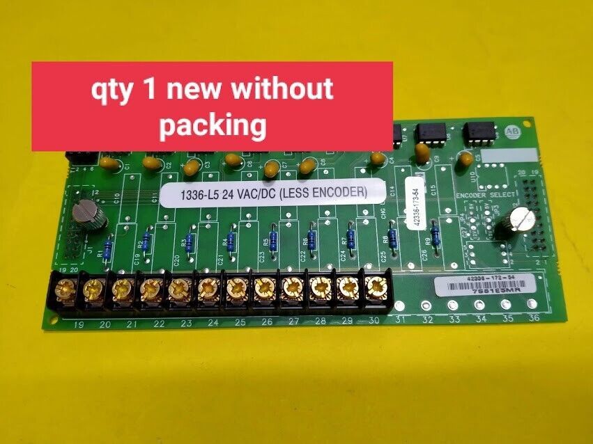 Allen-Bradely 42336-172-54 Rev. 01 encoder interface board 1336-L5 New - Image 6