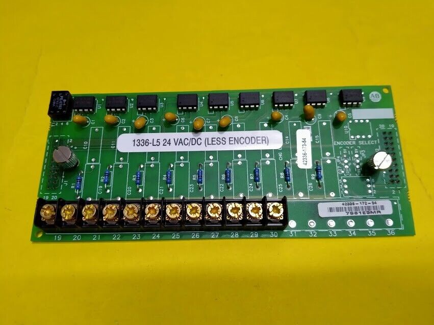 Allen-Bradely 42336-172-54 Rev. 01 encoder interface board 1336-L5 New