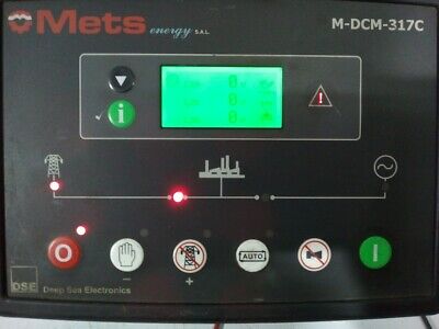Mets M-DCM-317C AMF Controller MDCM317C With MPU Mets Deep Sea 6020 V1.3.3 6020-001-A1