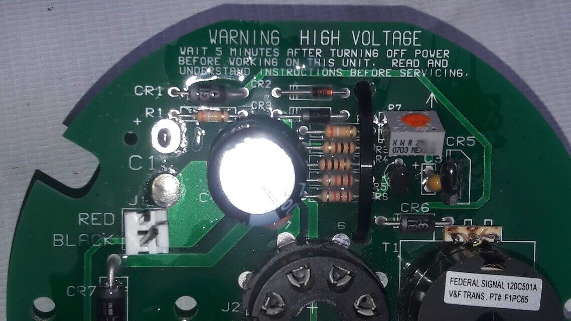 Federal Signal Corporation 120C501A 151XST PCB Control Board 130C557 B New - Image 5