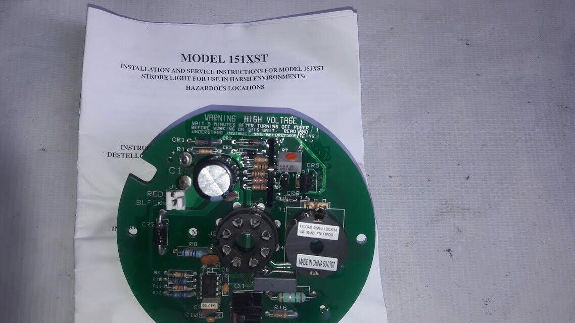 Federal Signal Corporation 120C501A 151XST PCB Control Board 130C557 B New - Image 3