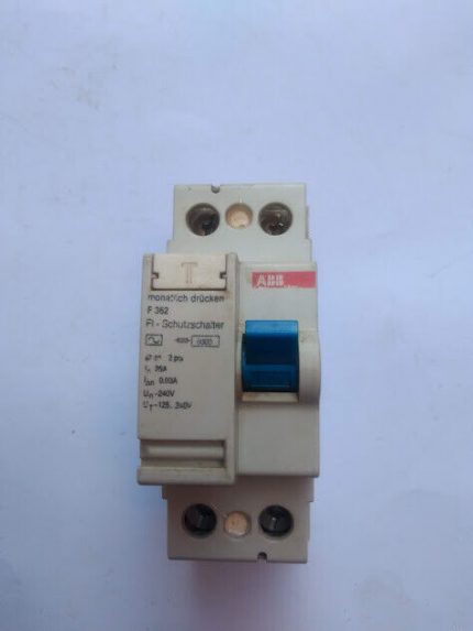ABB F362 25AMP 25/0.03A Earth Leakage Circuit Breaker
