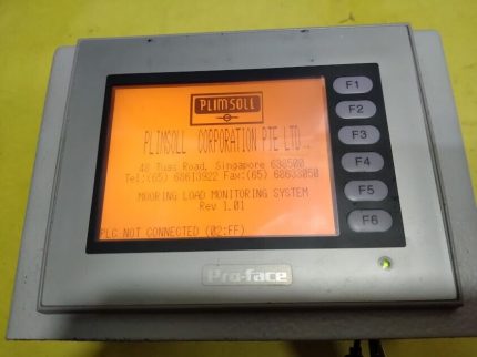Pro-face Digital 3180053-02 Rev D Programmable Operator interface PLIMSOLL Rev 1