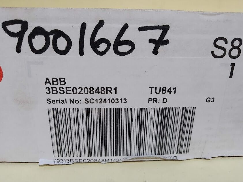 ABB S800 I/O 3BSE020848R1 PR: D Termination Unit ASEA Brown Boveri ABB TU841 New - Image 5