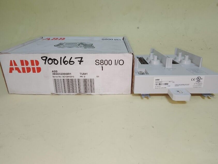 ABB S800 I/O 3BSE020848R1 PR: D Termination Unit ASEA Brown Boveri ABB TU841 New - Image 3