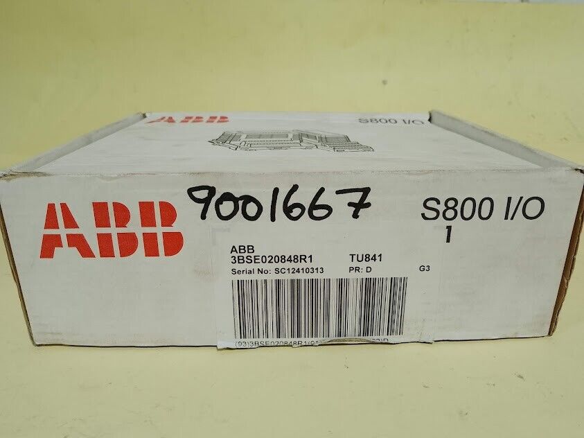 ABB S800 I/O 3BSE020848R1 PR: D Termination Unit ASEA Brown Boveri ABB TU841 New - Image 4