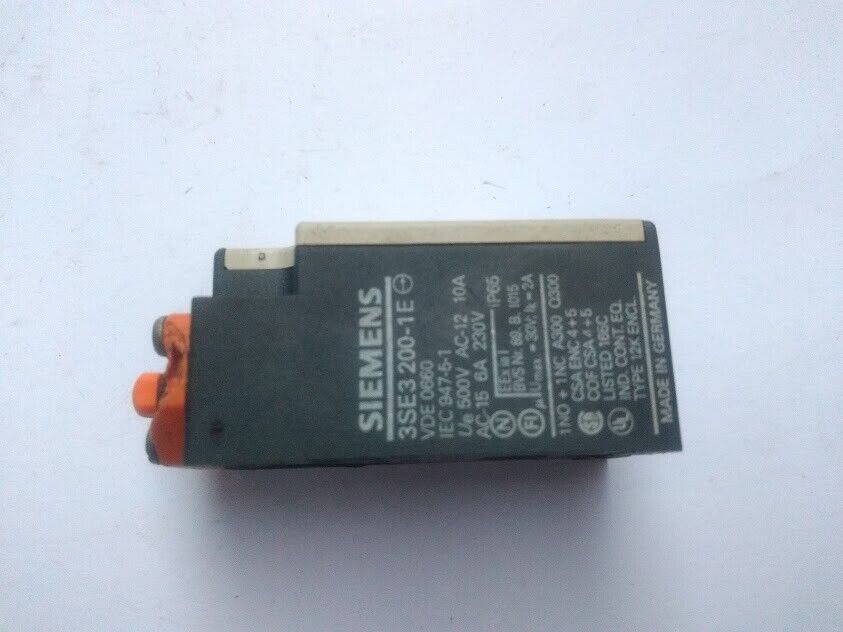 Siemens 3SE3 200-1E Industrial Limit Switch 3SE3 Series NO/NC 3SE32001E Germany - Image 9