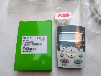 Asea Brown Boveri Oy ACS-CP-C 64739000 keypad basic control panel ACSCPC ABB Ne