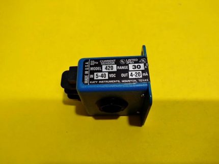 Riley Corporation Katy instruments Model. 420 Current Sensor 420-30 New