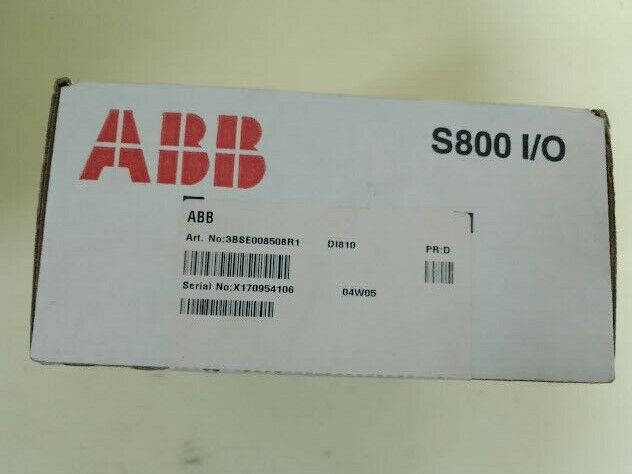 ABB S800 I/O 3BSE008508R1 PR: D Digital Input Module DI810 Still Sealed New - Image 3