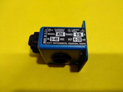 Riley Corporation Katy instruments Model. 420 Current Sensor 420-15 New