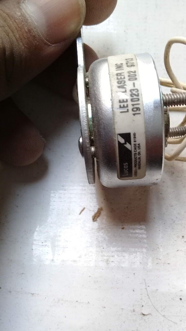 Lucas Lee Laser INC 191023-002 9713 Solenoid Safety Shutter 191023002 - Image 3