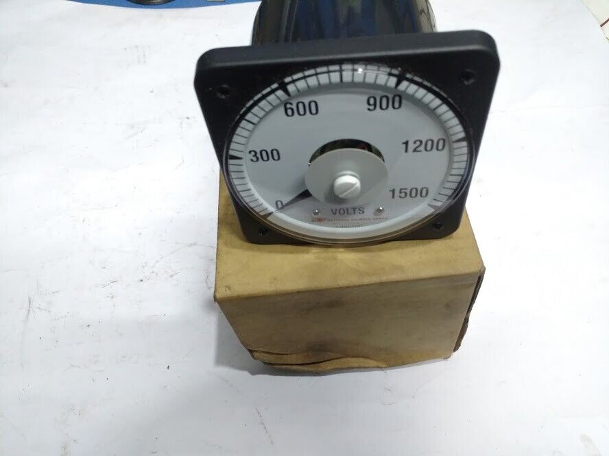 NOV National Oilwell Varco LS-110 DC Moving Coil Ammeter 1mA 0-1500 DC Volts - Image 7
