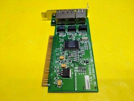 Touchstone Technology Inc. PCB0168 Rev. A PCI 3 Port RJ45