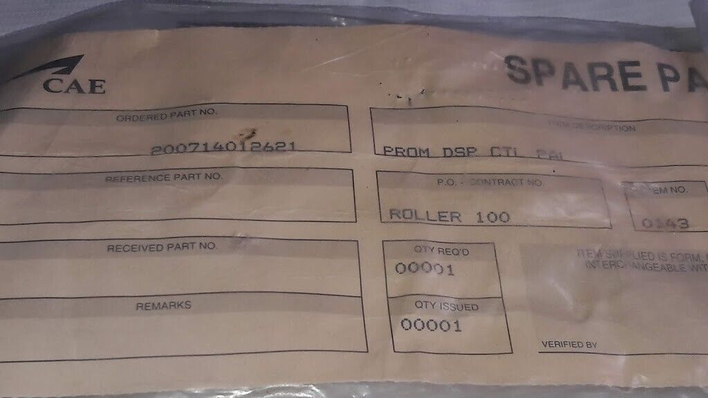 MA200714-01 PROM DSP CTL PAL MA200714-01 CAE Electronics LTD - Image 3