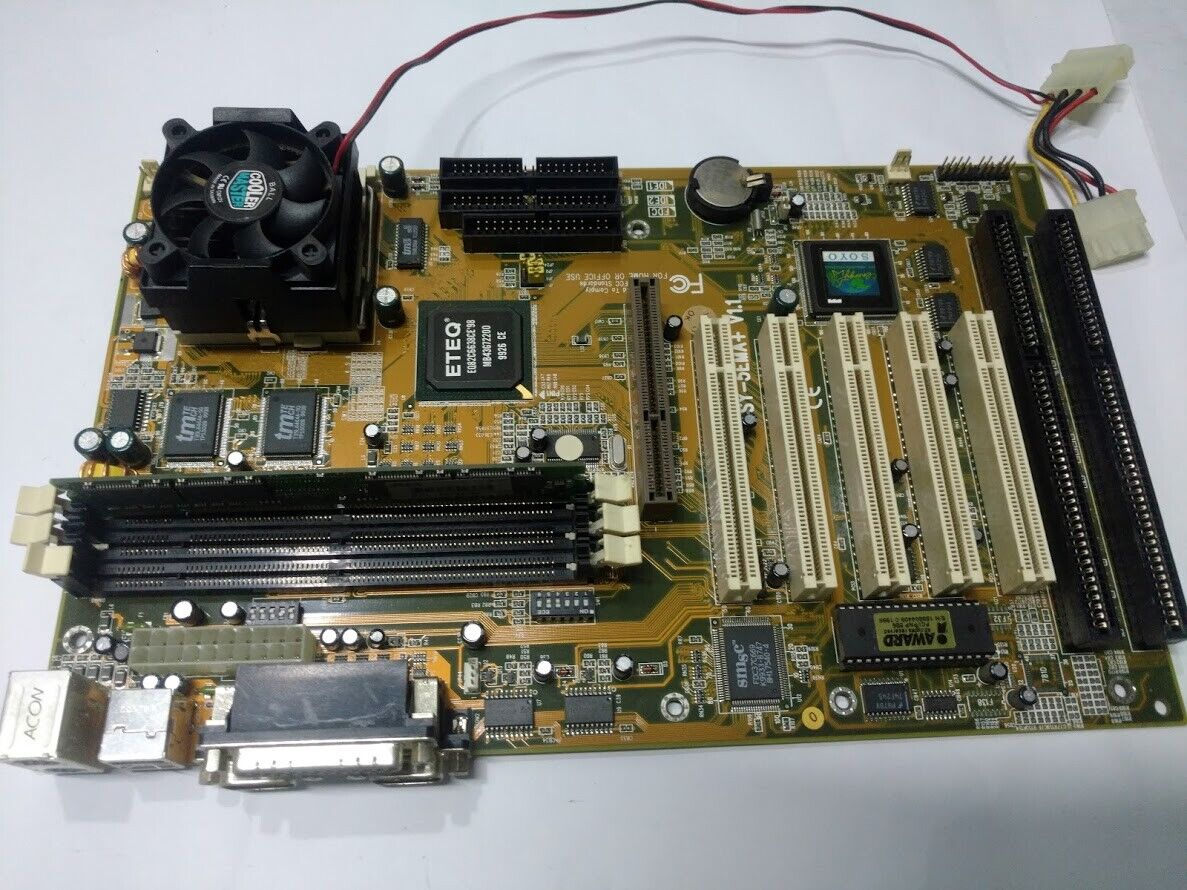Soyo Sy-5EMA+ V1.1 Industrial PC Board 5EMA+ V1.0-1CA2 AMD-K62 - Image 3