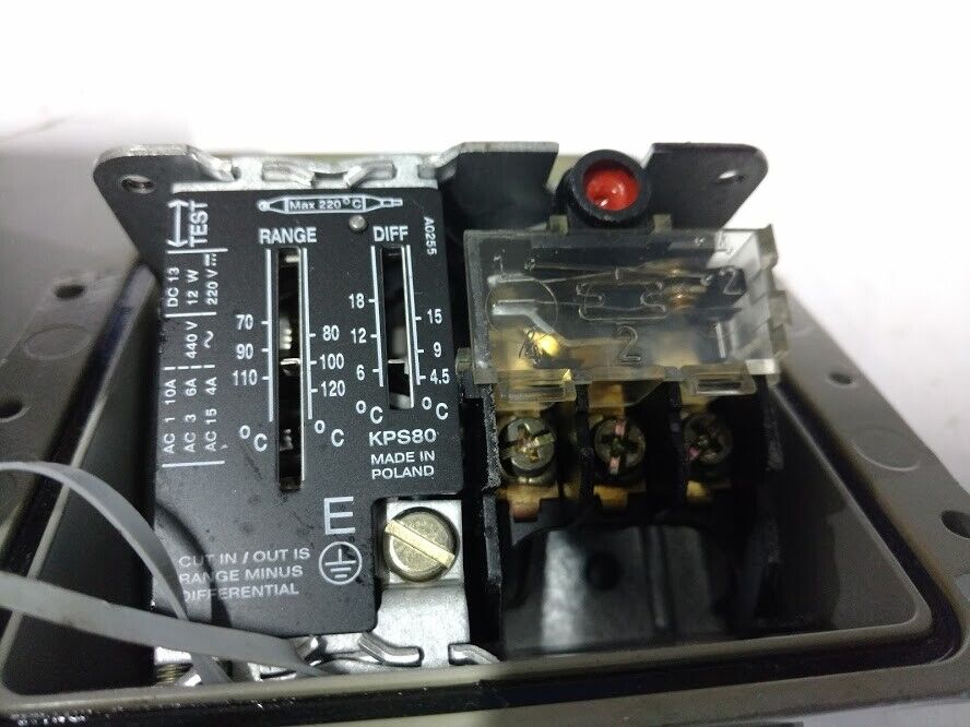 DANFOSS Temperatur Switch KPS80 060L3130 411 Thermostat EN 60947-4-5 - Image 2